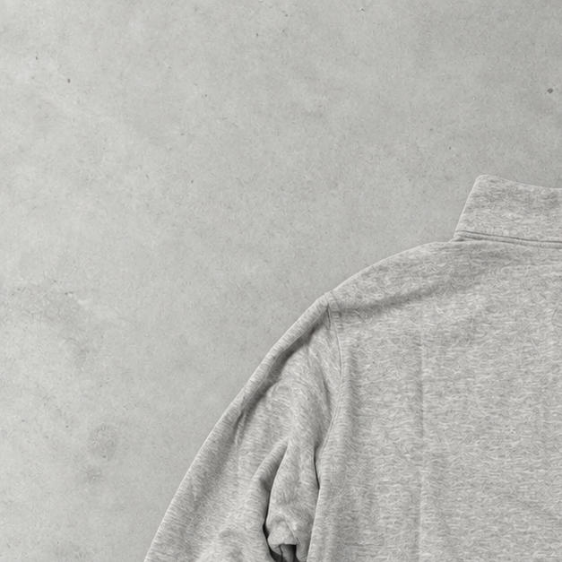 Polo Ralph Lauren Half-Zip Sweater Grau Rare (L)