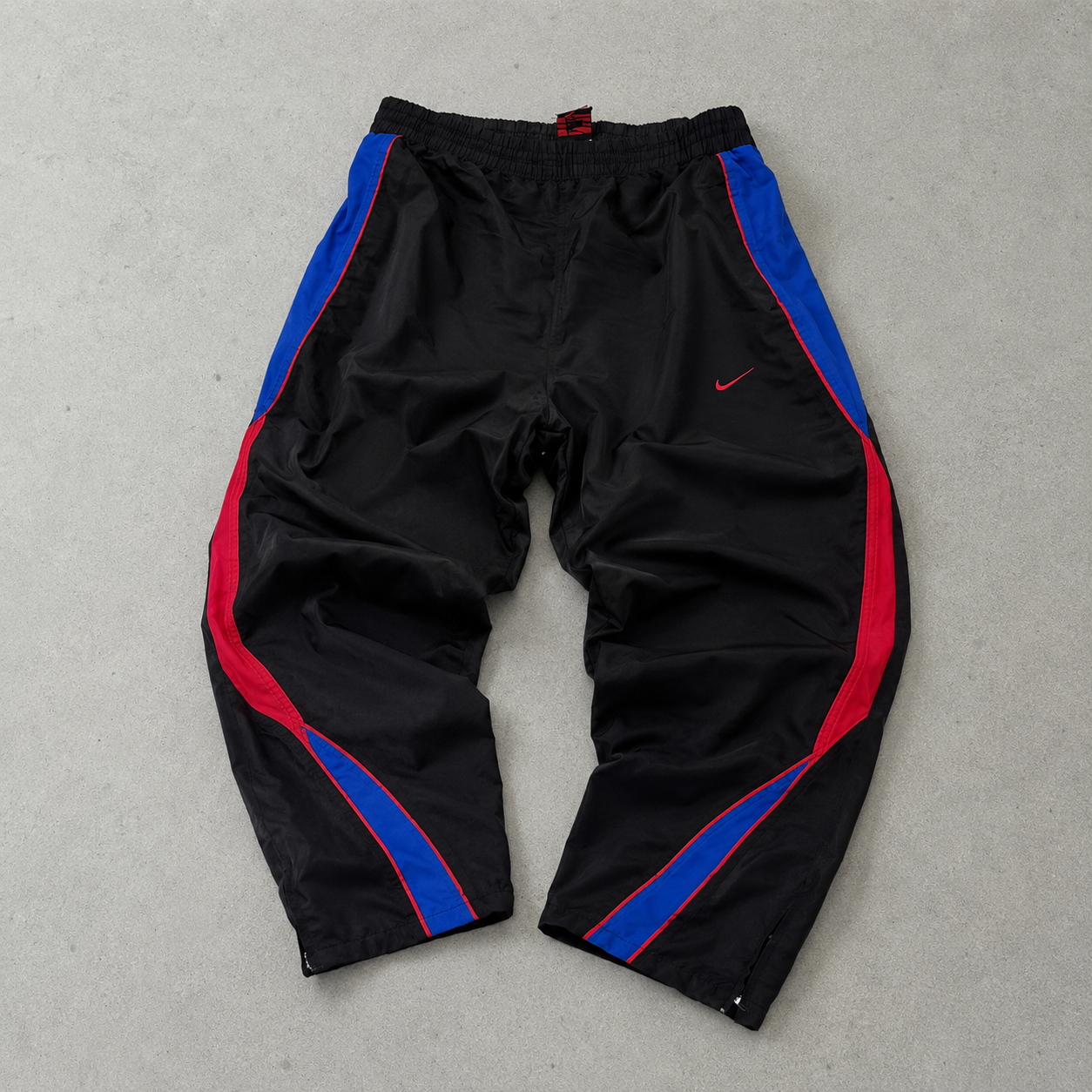NIKE Pants Black / Blue Limited (XL)