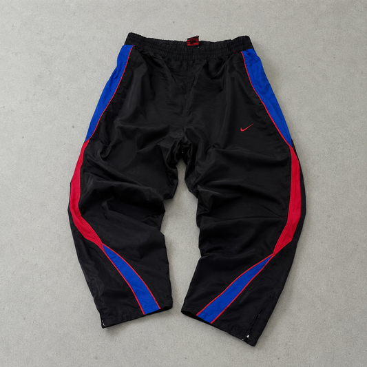 NIKE Pants Black / Blue Limited (XL)