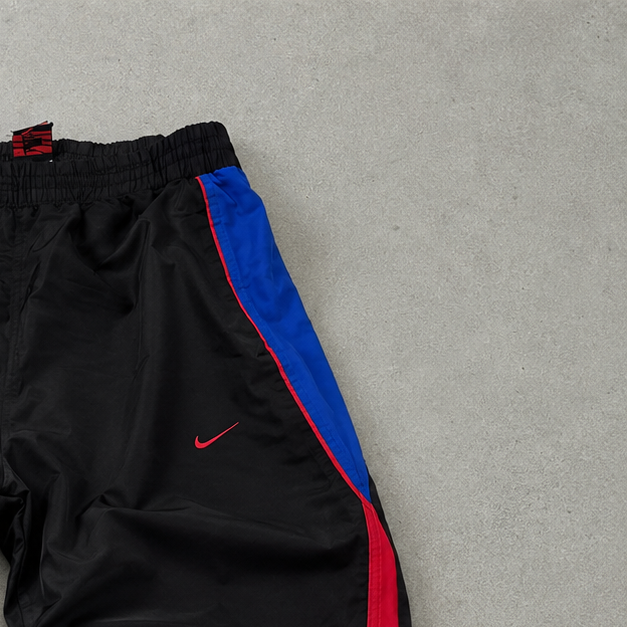 NIKE Pants Black / Blue Limited (XL)