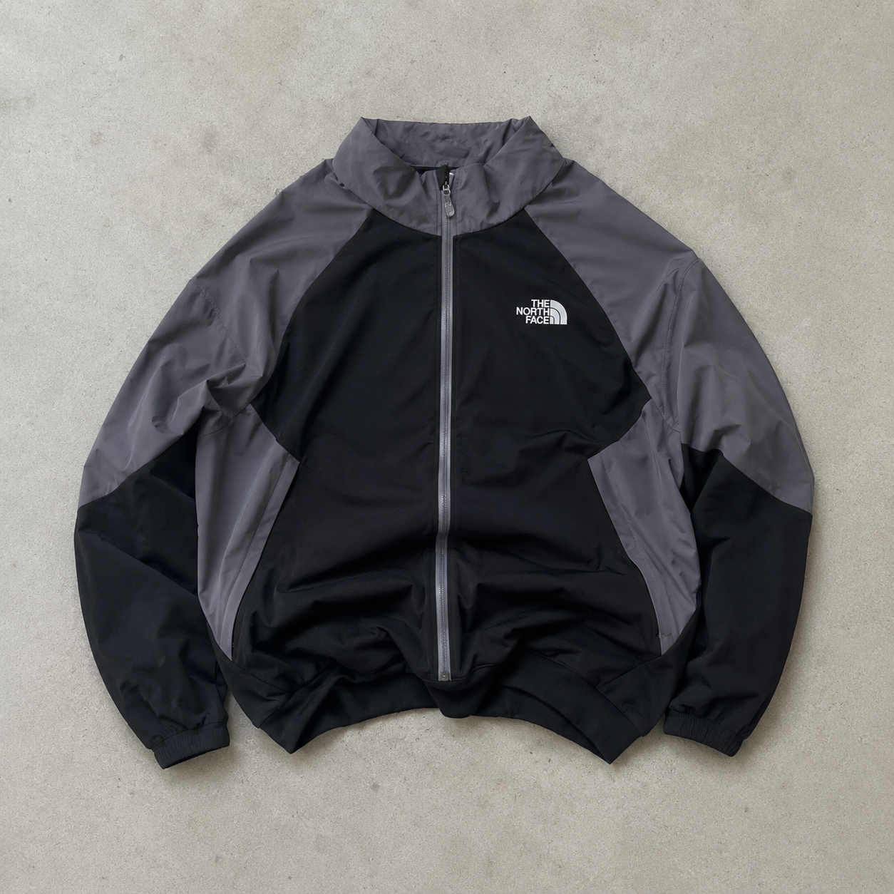 The North Face Jacket Grey, Black Rare (M)