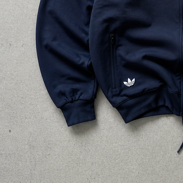 Adidas Track Jacket Schwarz Limited (M) Stitched Logo