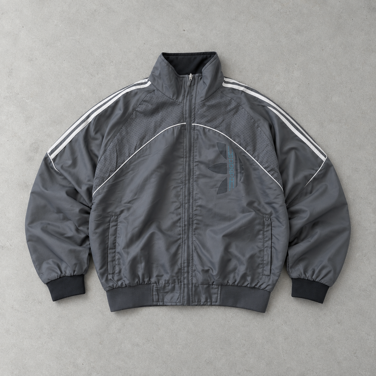 Veste de survêtement Adidas grise édition limitée (S)