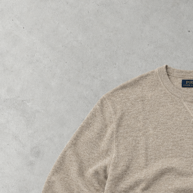 Polo Ralph Lauren Sweater Beige Rare (L)
