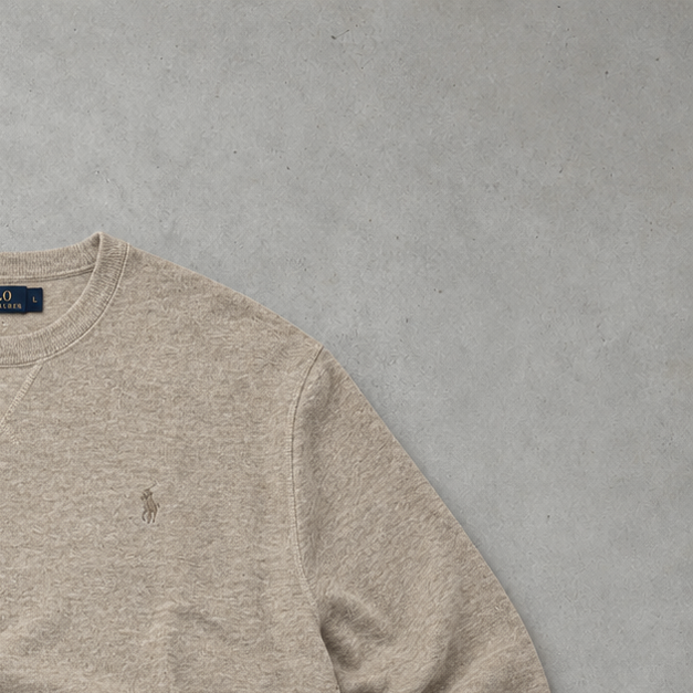 Polo Ralph Lauren Sweater Beige Rare (L)