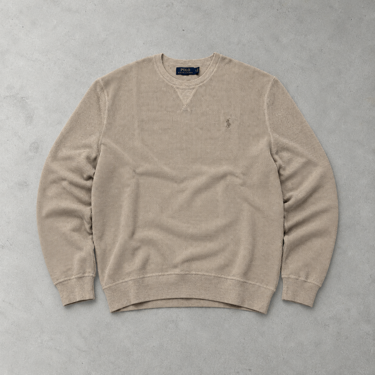 Polo Ralph Lauren Sweater Beige Rare (L)