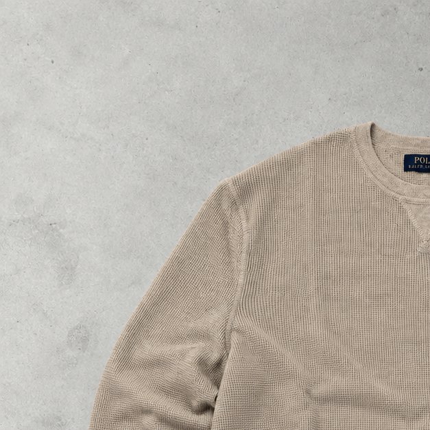Polo Ralph Lauren Sweater Beige Rare (L)
