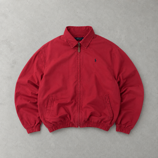 Ralph Lauren Harrington Jacket Rot Rare (M)