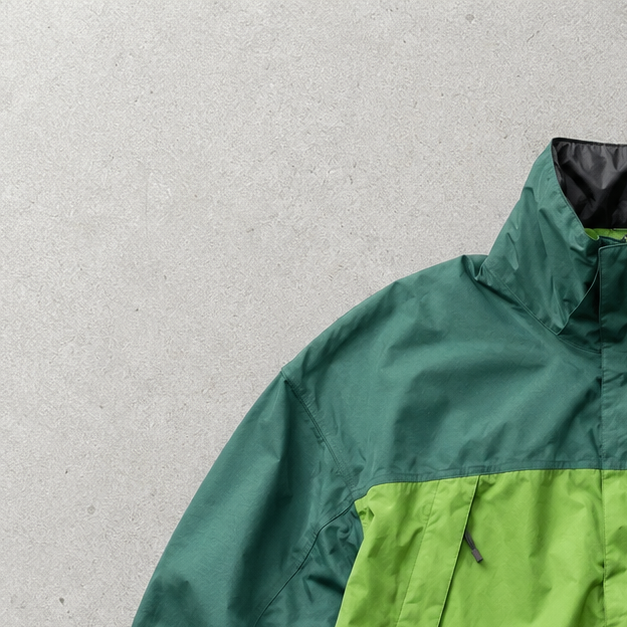 The North Face Windbreaker Green Rare (L)