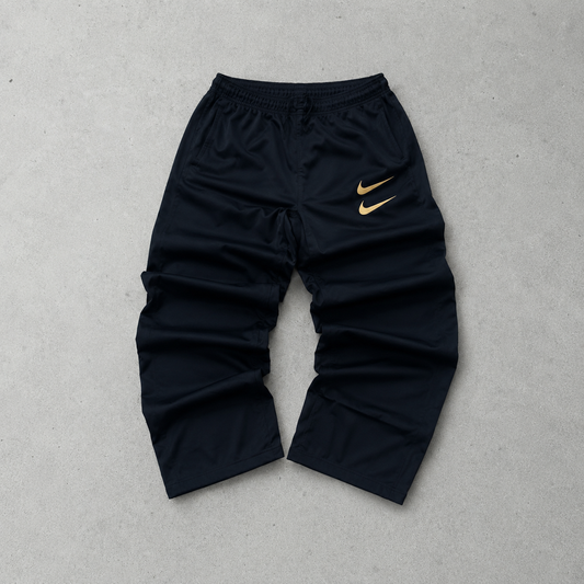 Nike Track Pants Schwarz, Gold Limited (M)