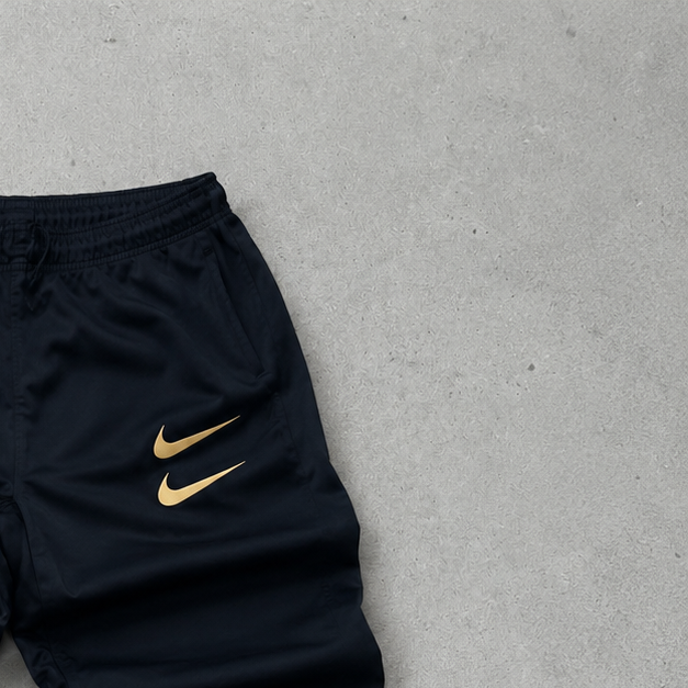 Nike Track Pants Schwarz, Gold Limited (M)