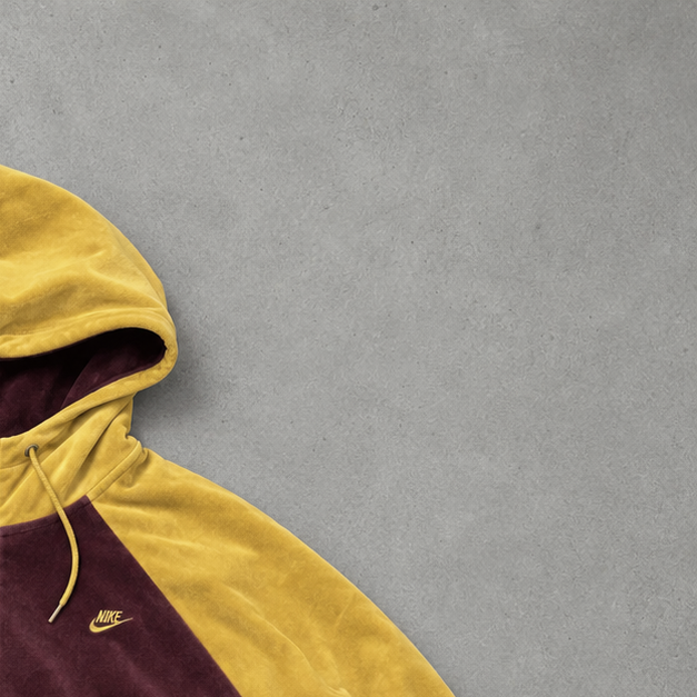 Y2K Nike Jacket Burgunderrot Limited (Size S)