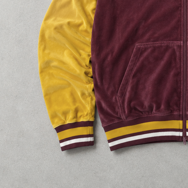 Y2K Nike Jacket Burgunderrot Limited (Size S)