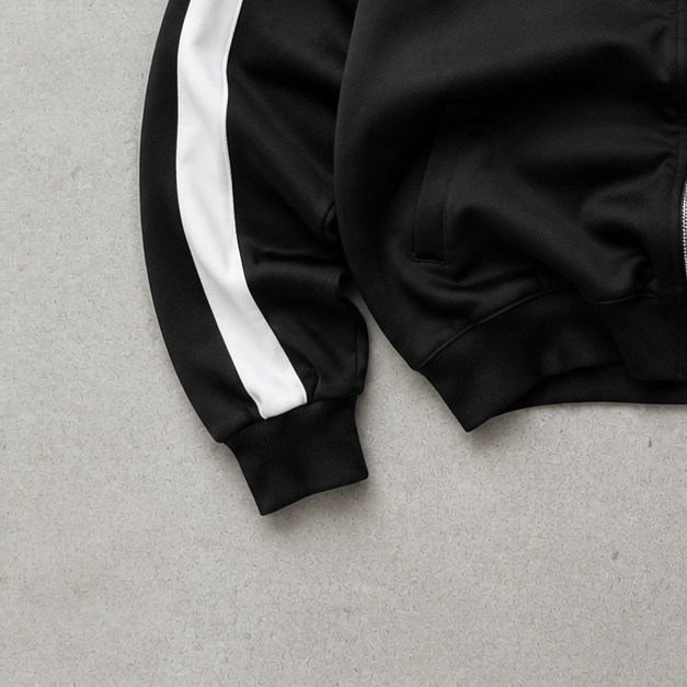Adidas Jacket Schwarz, Weiß Rare (M) Stitched Logo