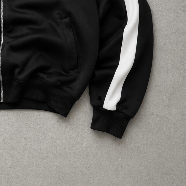Adidas Jacket Schwarz, Weiß Rare (M) Stitched Logo
