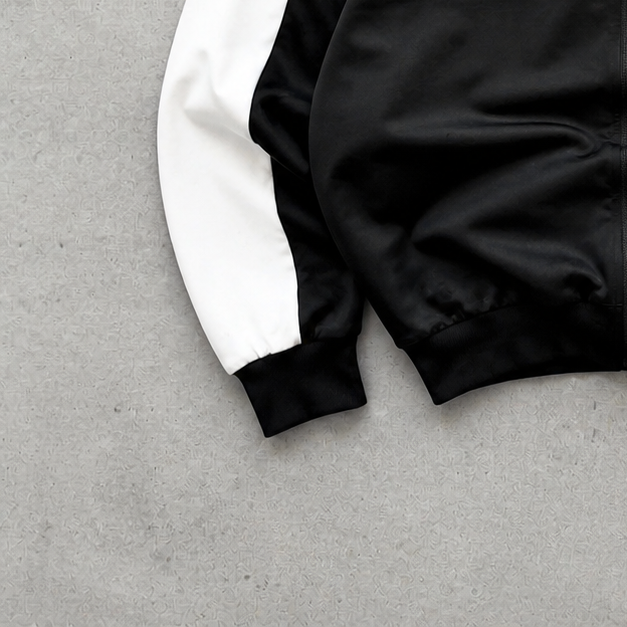 Adidas Jacket Schwarz, Weiß Rare (M) Stitched Logo