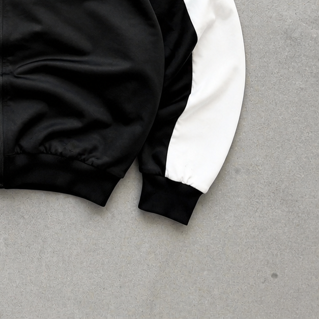 Adidas Jacket Schwarz, Weiß Rare (M) Stitched Logo