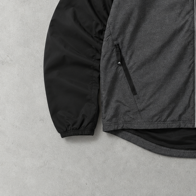 Adidas Jacket Grey / Black Rare (S) Stitched Logo