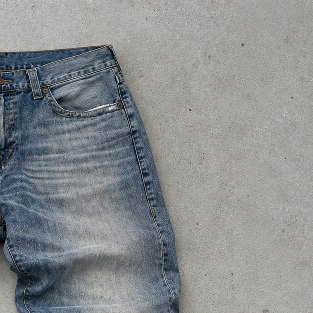 Y2K True Religion Straight Leg Jeans Blue Limited Stitched Logo (W34 | DE 50)