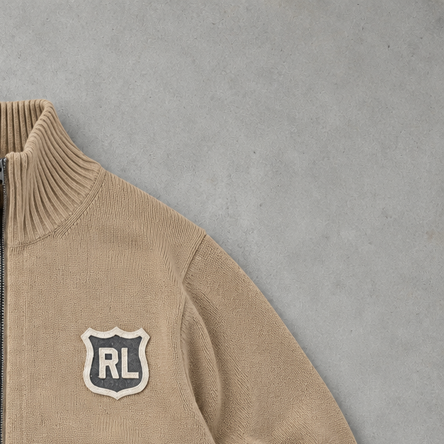 Y2K Ralph Lauren Jacket Beige Rare (L)