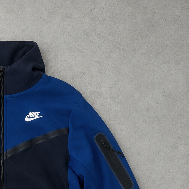 Nike Tech Fleece Sweater Blau Rare (S)