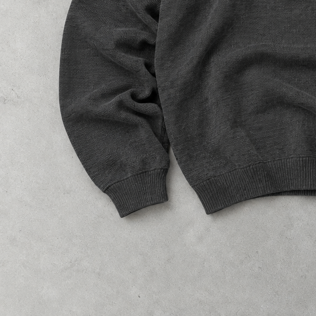 Ralph Lauren Sweater Grau Rare (M) Stitched Logo