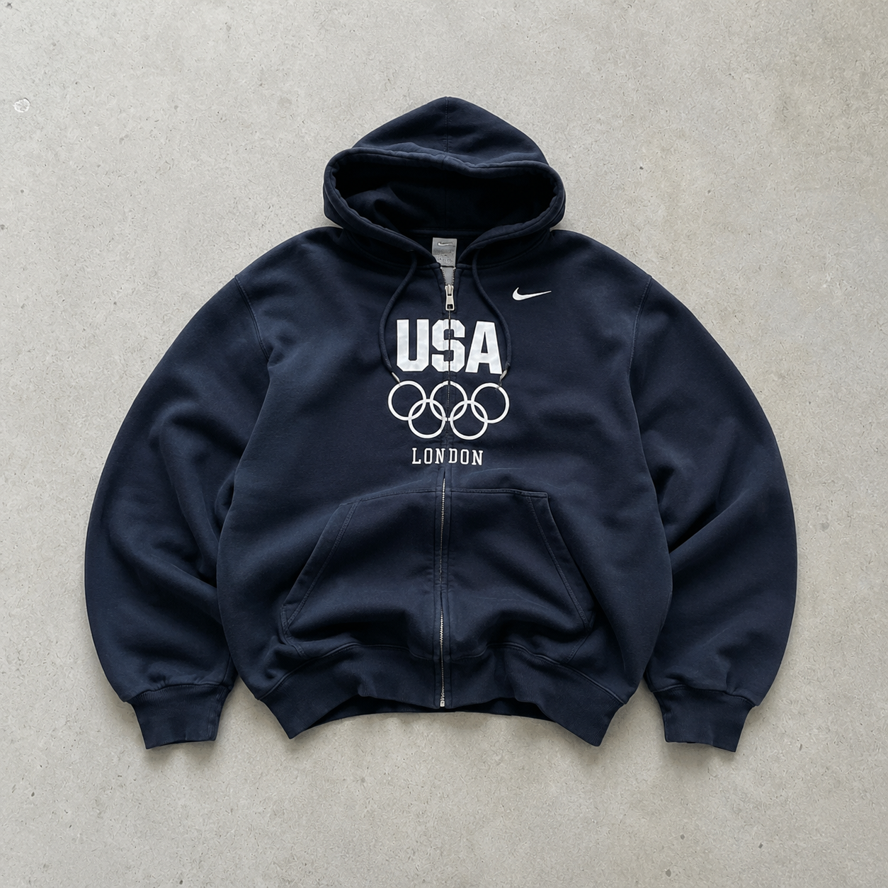 USA Nike Hoodie Marineblau Limited (XL)