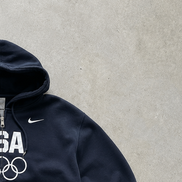 USA Nike Hoodie Marineblau Limited (XL)