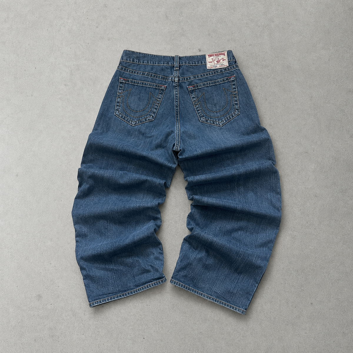 True Religion Jeans Blau, Schwarz Rare (L)