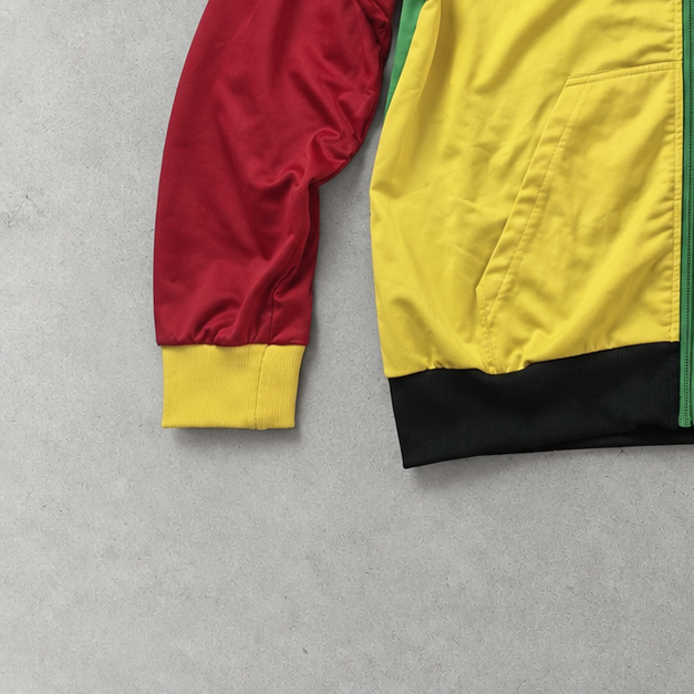 Veste Adidas 2010 verte édition limitée (M) logo brodé