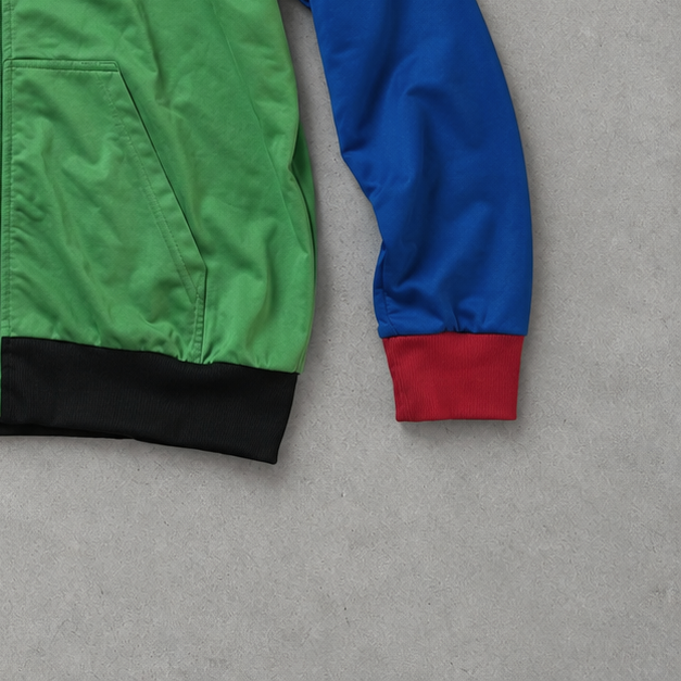 Veste Adidas 2010 verte édition limitée (M) logo brodé