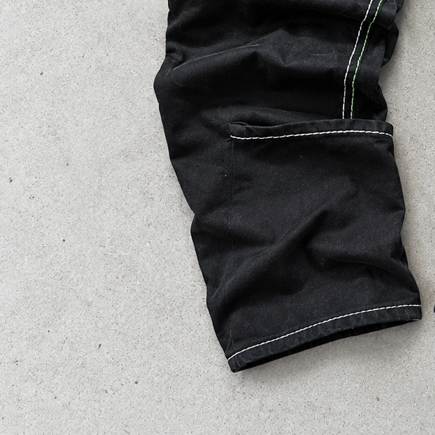 Y2K True Religion Baggy Jeans Black Rare (S)