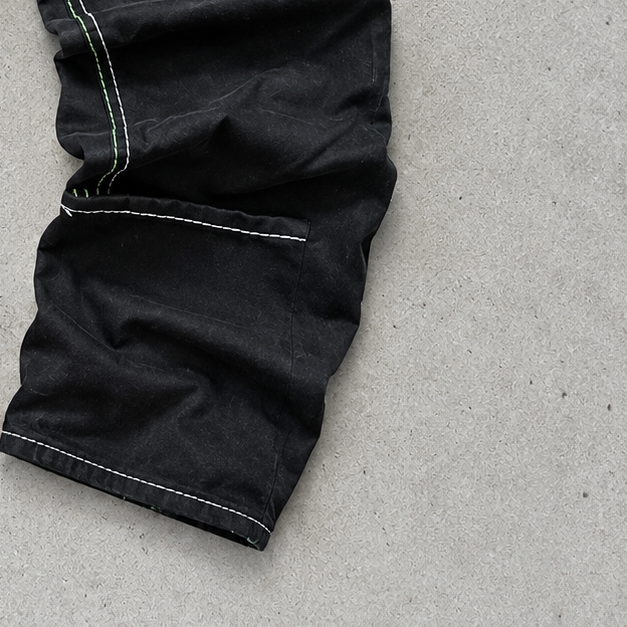 Y2K True Religion Baggy Jeans Black Rare (S)