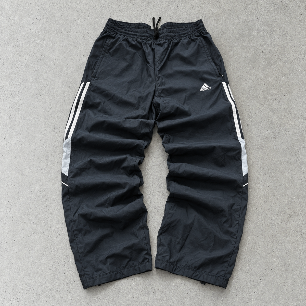 90s Adidas Cargo Pants Schwarz Limited (S)