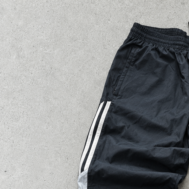 90s Adidas Cargo Pants Schwarz Limited (S)