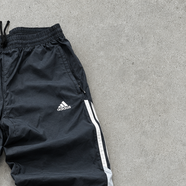 90s Adidas Cargo Pants Schwarz Limited (S)