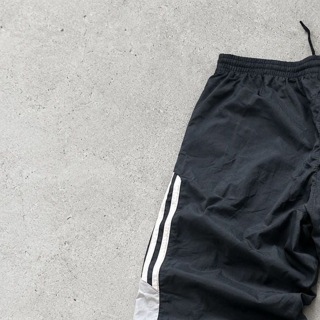 90s Adidas Cargo Pants Schwarz Limited (S)