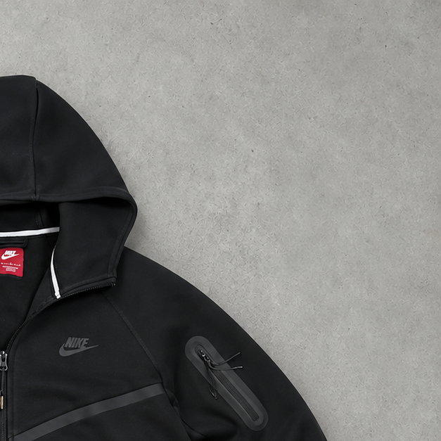 Nike Tech Fleece Jacket Schwarz Rare (M)