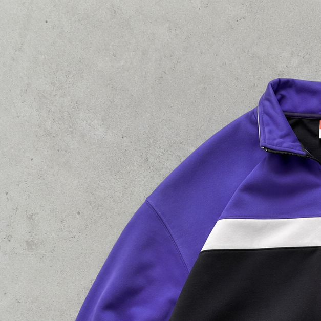 USA 90s 80s Y2K 2000 Nike Hoodie Purple, Black Limited (XL)