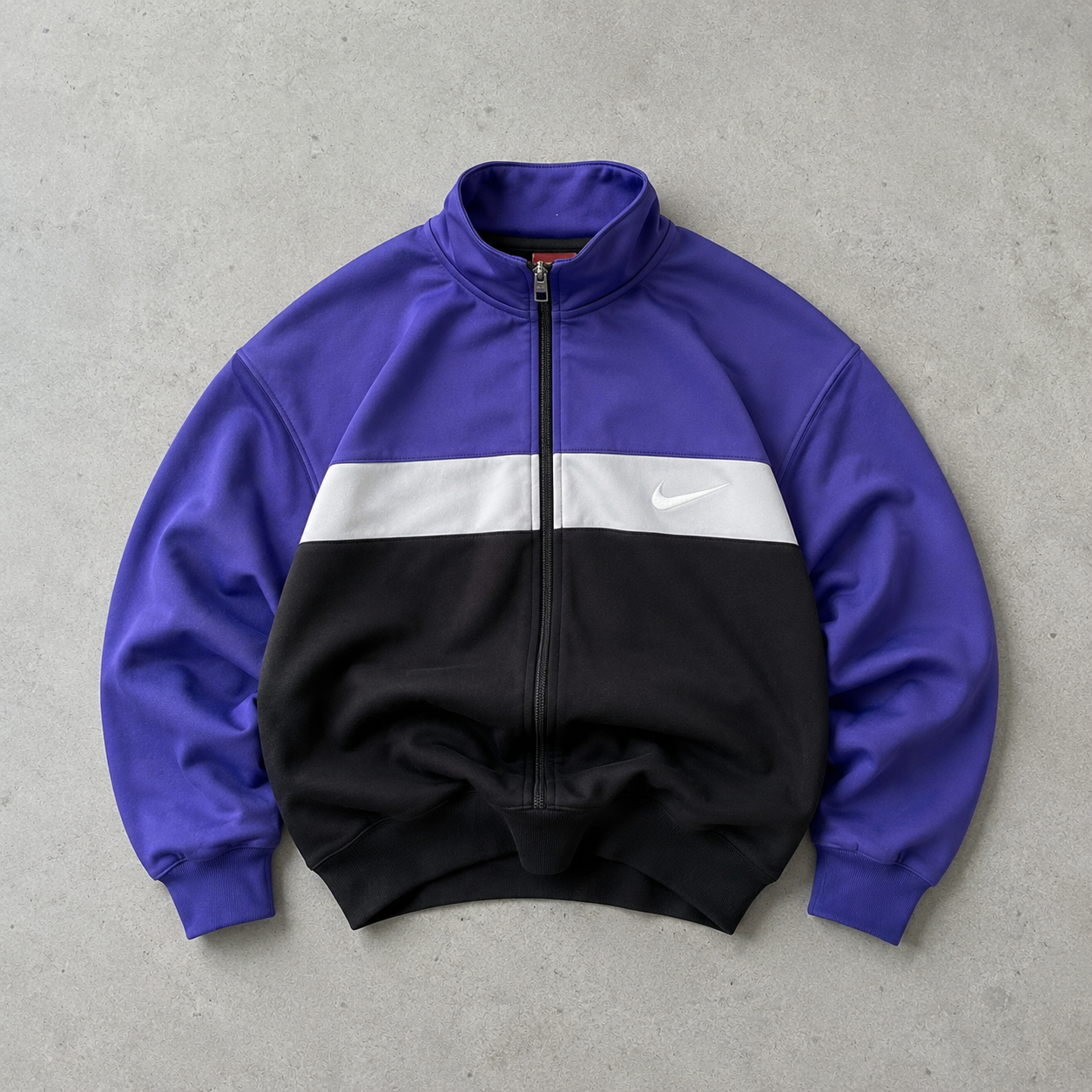 USA 90s 80s Y2K 2000 Nike Hoodie Purple, Black Limited (XL)