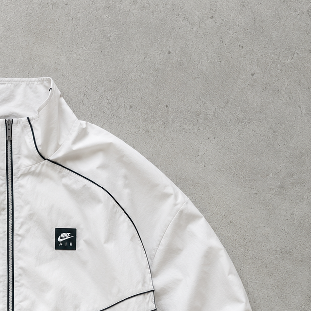 Nike Jacket White Rare (Size L)