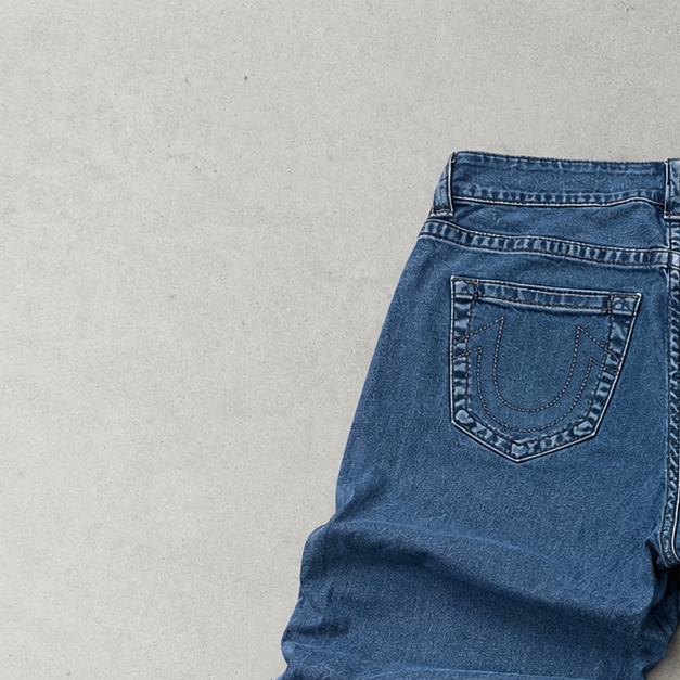 Y2K True Religion Jeans Blau, Marineblau Limited (W31 | DE 46)