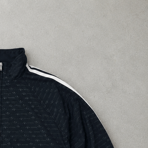 Adidas Track Jacket Schwarz Rare (Size M)