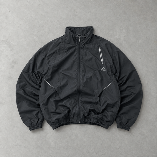Veste de survêtement Adidas vintage noire rare (L)