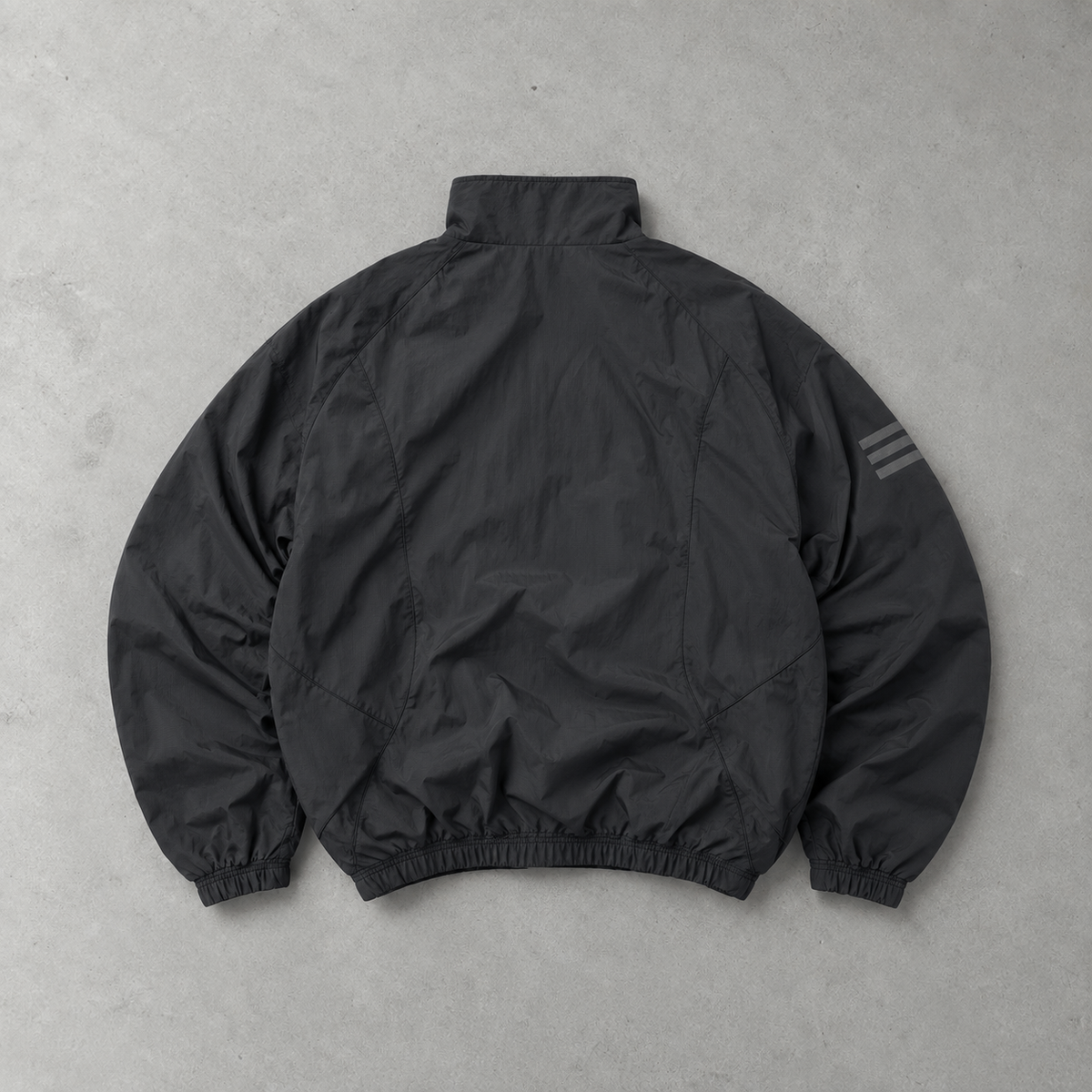 Vintage Adidas Trainingsjacke Schwarz Selten (L)