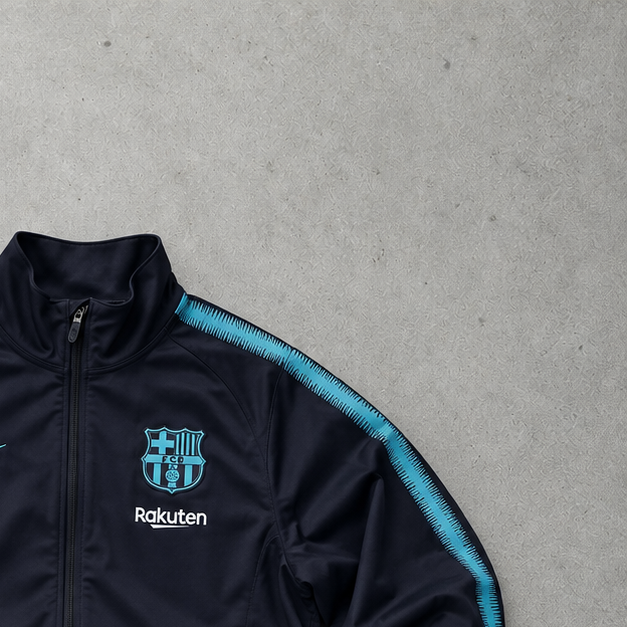 FC Barcelona Y2K Nike Tracksuit Navy Rare (L)
