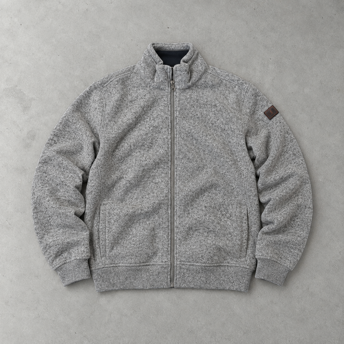 Champion Fleece Jacket Grau Rare (M)