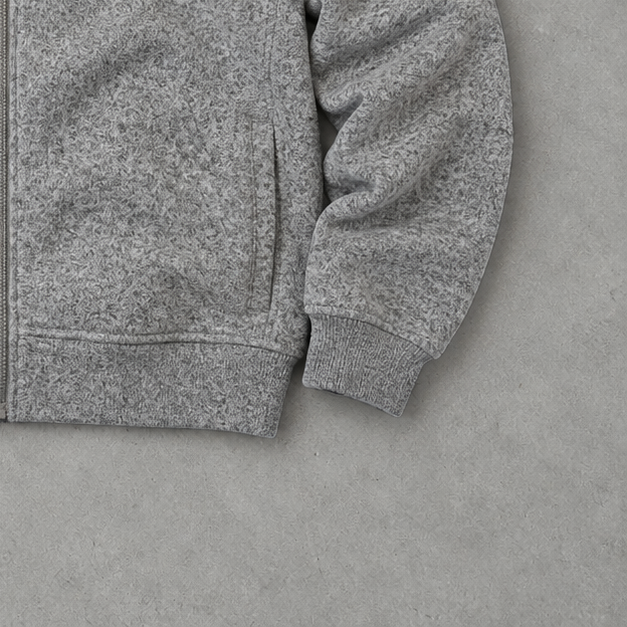 Champion Fleece Jacket Grau Rare (M)