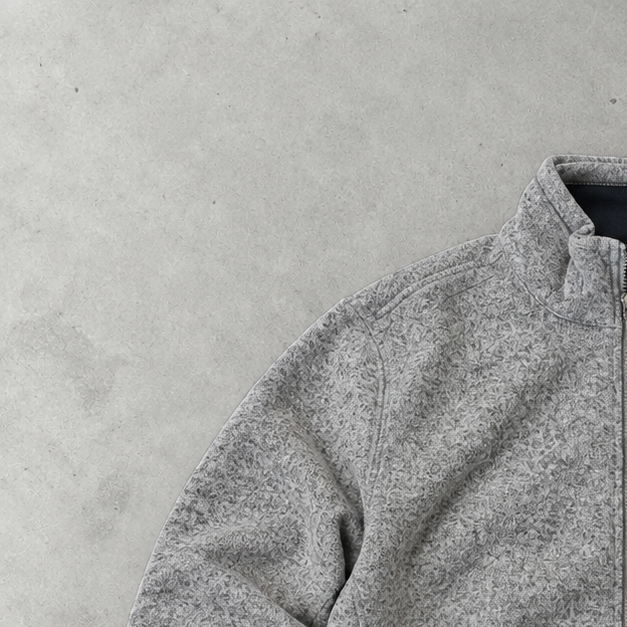 Champion Fleece Jacket Grau Rare (M)