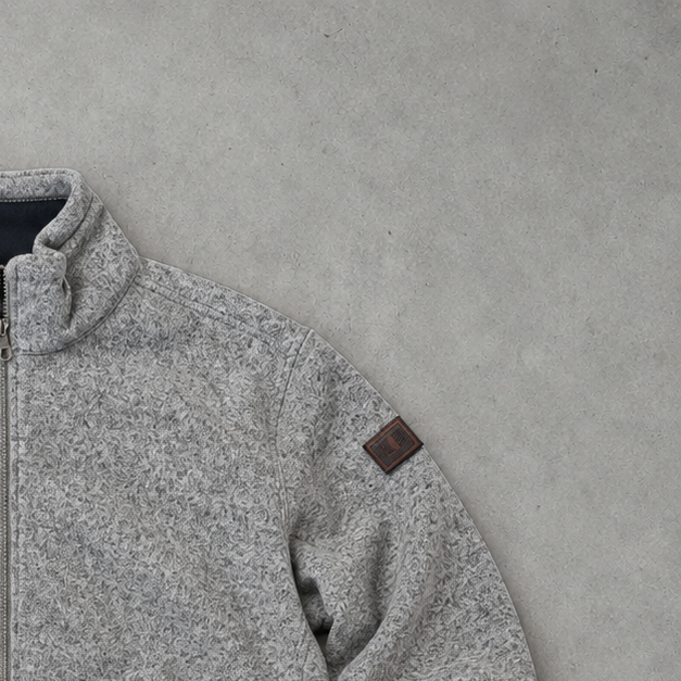 Champion Fleece Jacket Grau Rare (M)